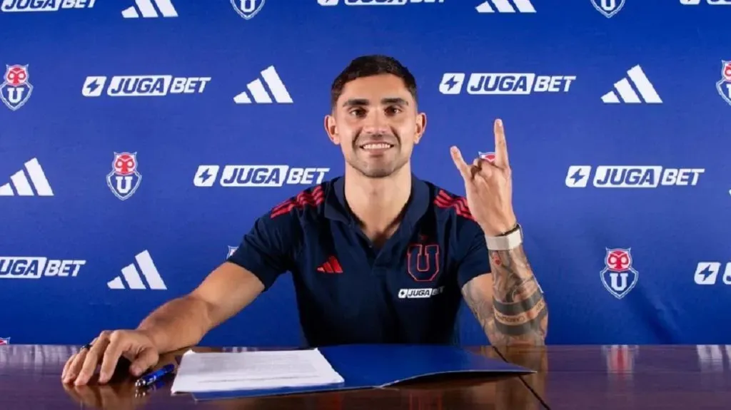 Nicolás Ramírez será titular en la formación de la U contra Recoleta. Foto: U. de Chile.