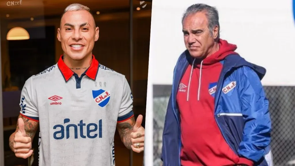 Martín Lasarte está feliz con la llegada de Eduardo Vargas.