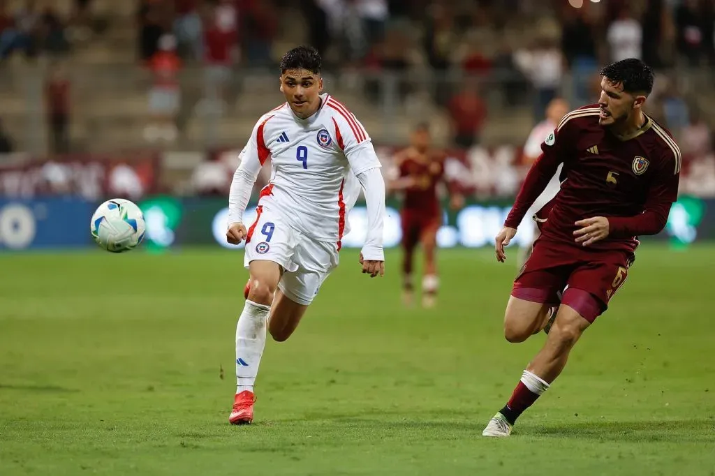 Damián Pizarro en el Sudamericano.