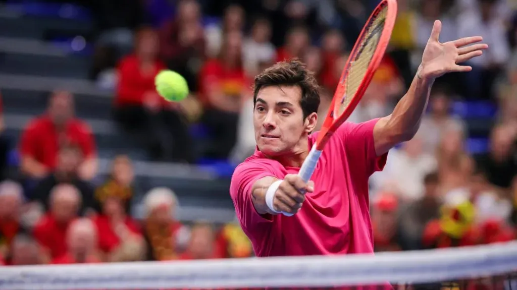 Garin busca empatar la serie.