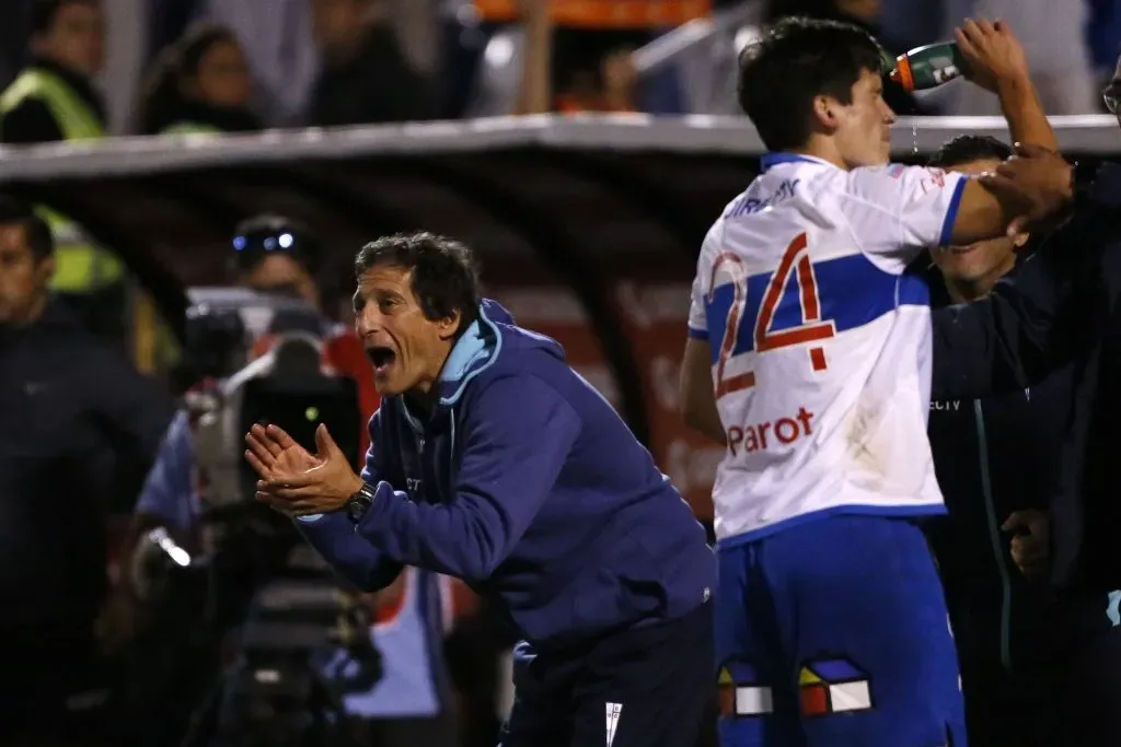 Mario Salas podría volver a dirigir a Poncho Parot. (Andrés Piña/Photosport).