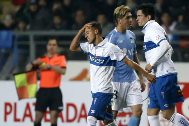 Parot y Buonanotte en la UC. Podrían coincidir en Temuco. (Andres Pina/Photosport).