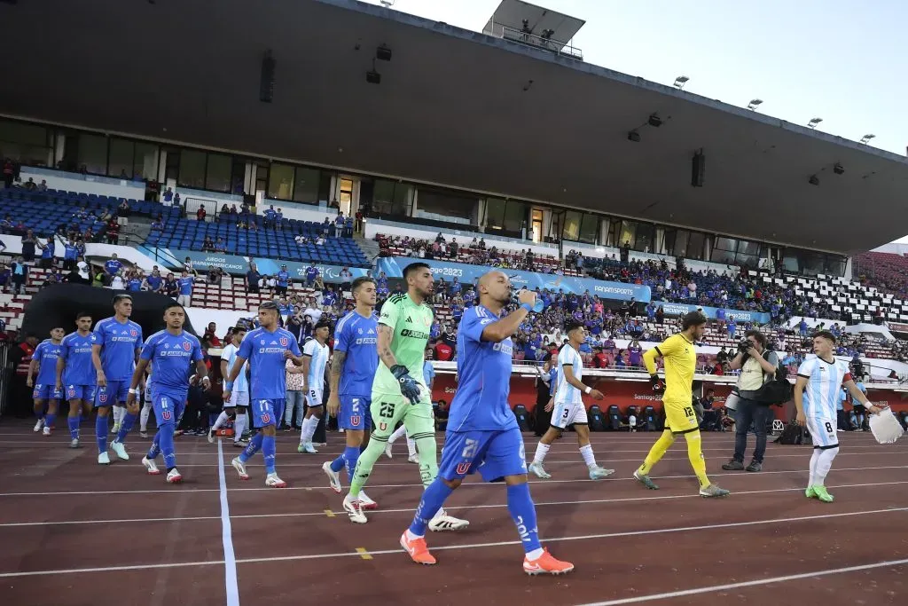 Marcelo Díaz capitaneó a U de Chile ante Magallanes. (Felipe Zanca/Photosport).