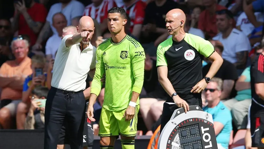 Ronaldo no tuvo piedad con ten Hag