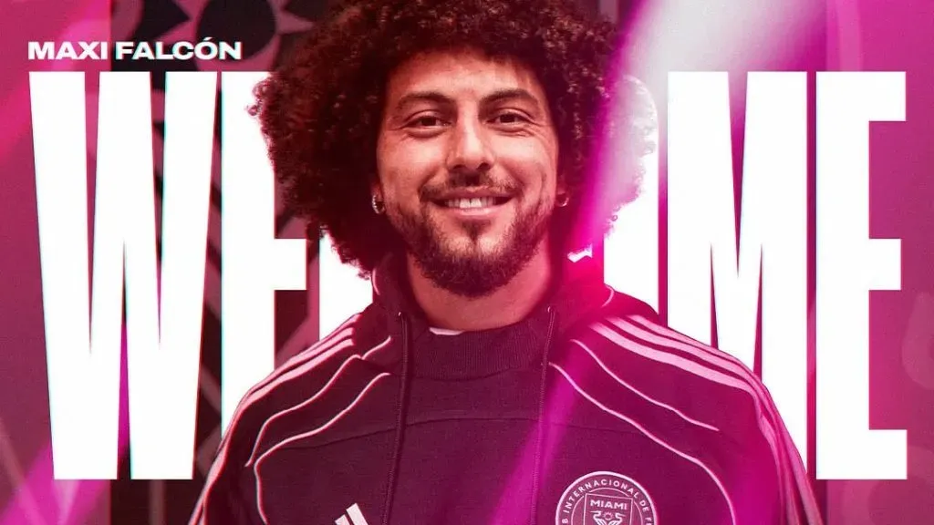 Maximiliano Falcón es presentado en Inter Miami