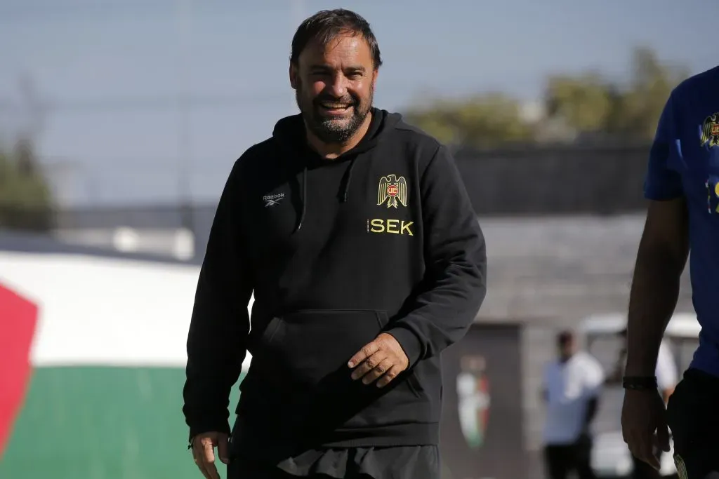 José Luis Sierra en el duelo ante Palestino. (Javier Torres/Photosport).