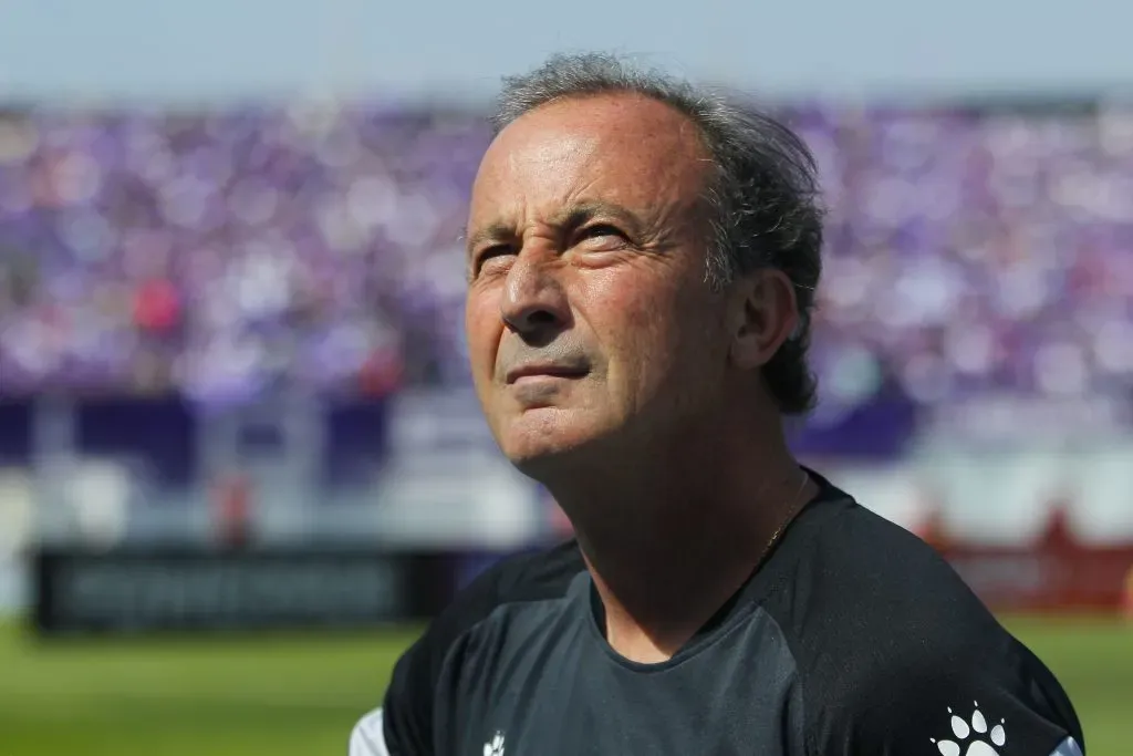 Manuel Suárez, el DT de Deportes Concepción. (Jorge Loyola/Photosport).