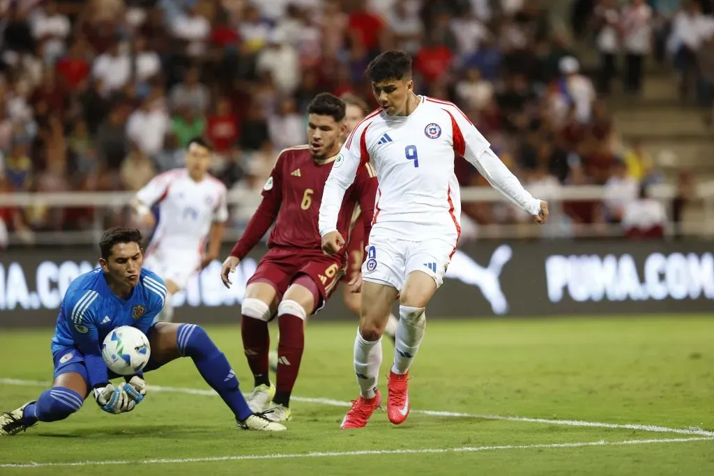 Damián Pizarro lleva cero goles en el Sudamericano.