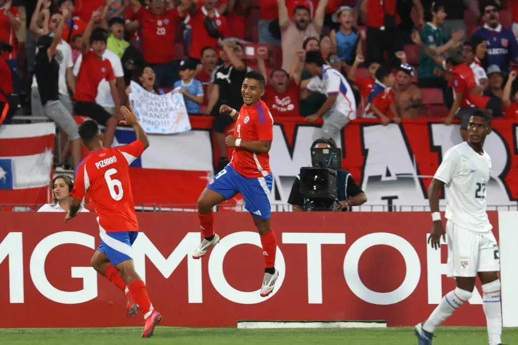 Nicolás Guerra jugó el mejor partido de su vida. Foto: Dragomir Yankovic/Photosport