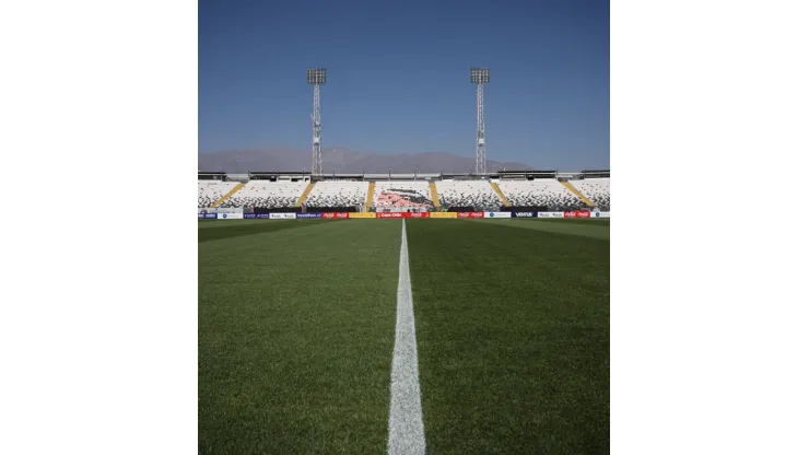 Así se ve de cerca la cancha. (Foto: Colo Colo).