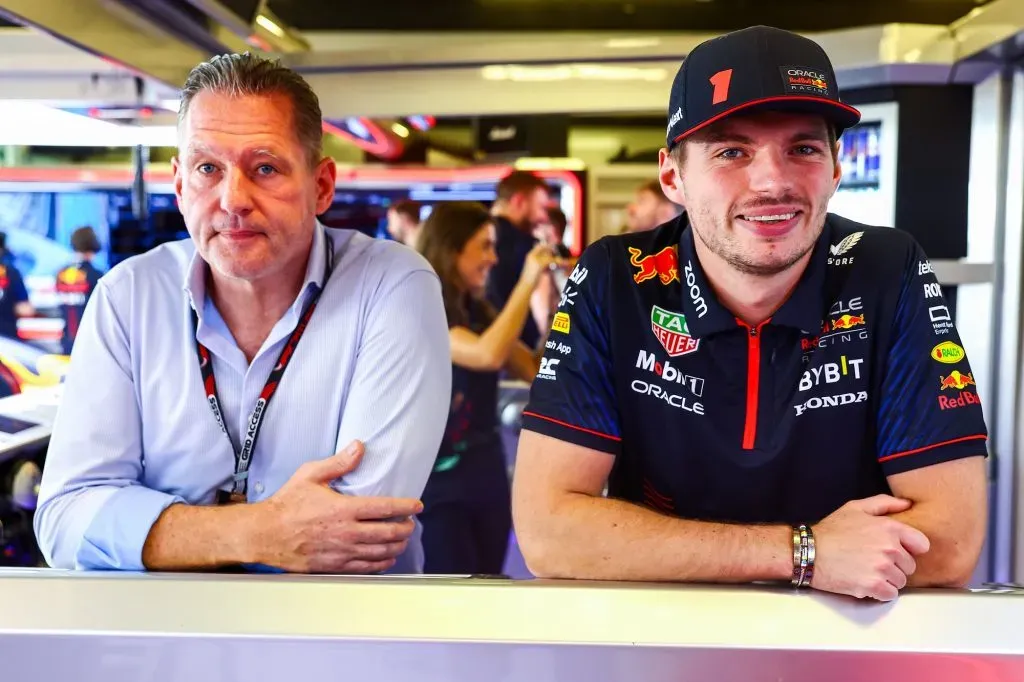 Jos Verstappen y Max Verstappen (Getty Images).