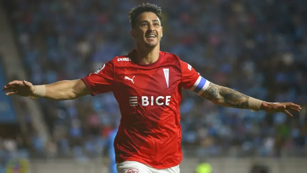 Fernando Zampedri está a nada de recibir la nacionalización y así jugar por Chile. Foto: Photosport.