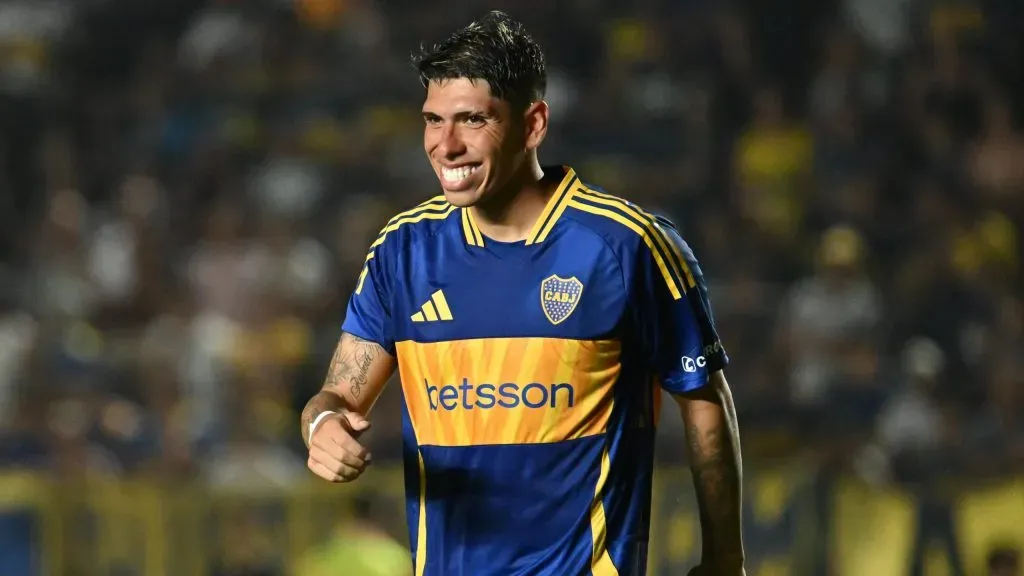 Carlos Palacios volvió con una asistencia en Boca Juniors. Foto: Getty Images.