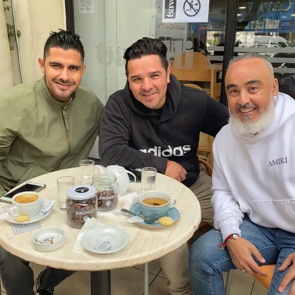 Tapia y Ramírez vencieron en la votación final a Miguel Riffo, coincidentemente los tres fueron parte de la estrella 30 de Colo Colo. (Foto: Instagram Juan Ramírez)