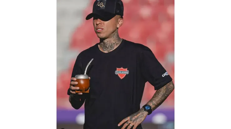 El Tin en el Nacional. (Foto: Ñublense SADP).