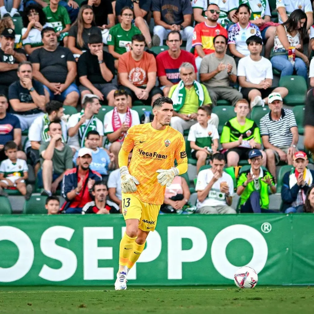 Matías Dituro juega en el Elche.