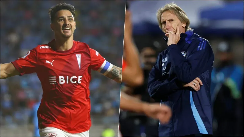 Fernando Zampedri le avisó a Ricardo Gareca que quiere puro estar en la selección chilena. Foto: Photosport.