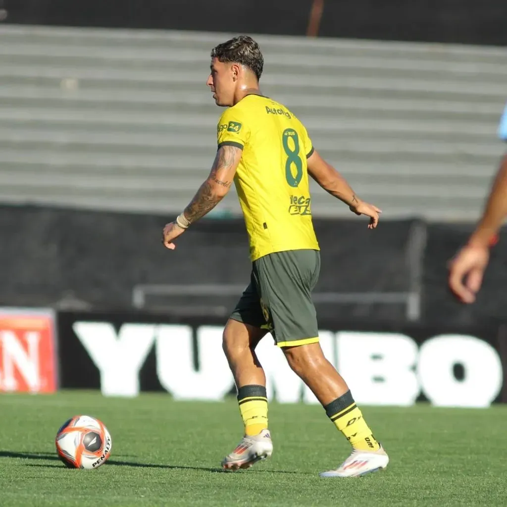 César Pérez marcó su primer gol del 2025 con Defensa y Justicia. Foto: Defensa y Justicia.