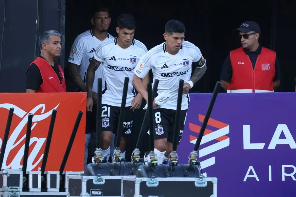 Erick Wiemberg aseguró que Colo Colo va rumbo a su mejor versión en las próximas semanas. Foto: Photosport.