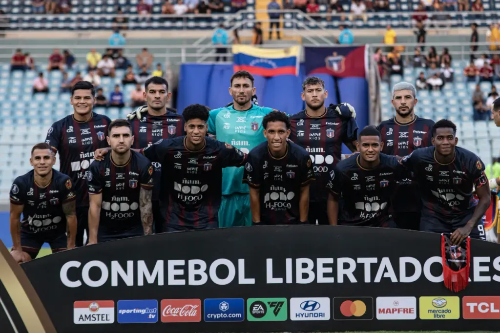 Raúl Olivares fue el arquero del Monagas ante el Ciclón paraguayo. (Foto: Copa Libertadores).