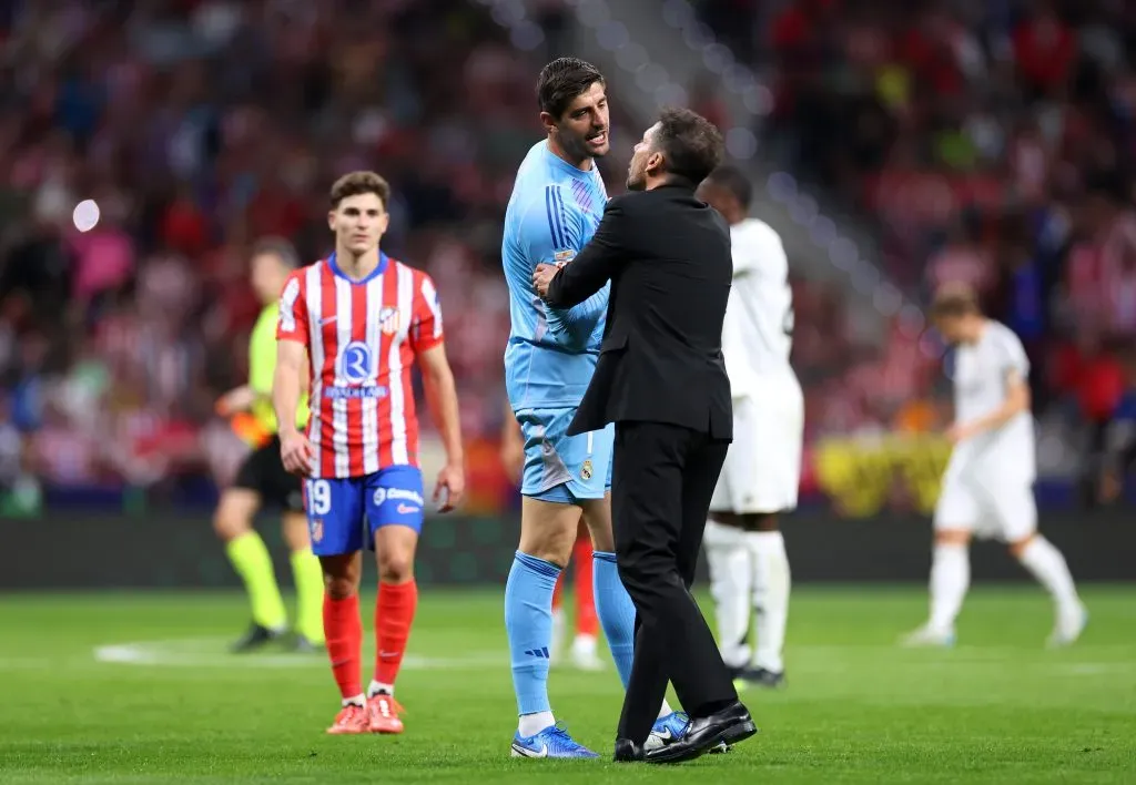 Simeone enfrentó al Real Madrid hace pocos días: el duelo terminó 1-1