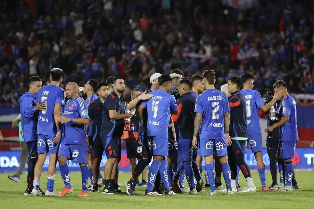 La U le ganó a La Calera en el Nacional. Foto: Felipe Zanca/Photosport