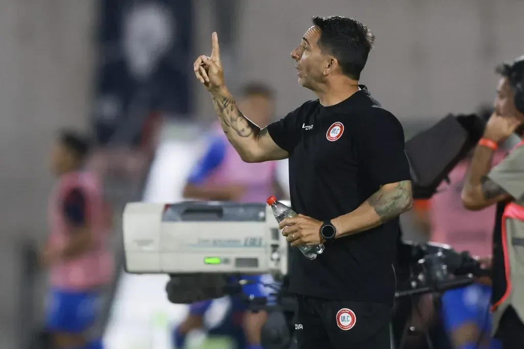 Walter Lemma se llevó varias conclusiones positivas desde el Estadio Nacional. (Felipe Zanca/Photosport).