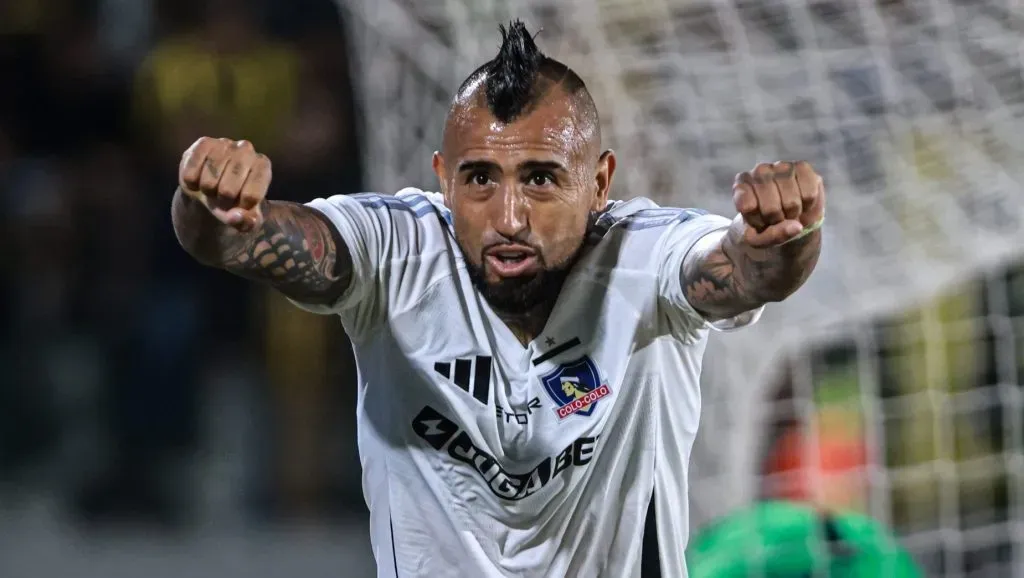 Arturo Vidal está de vuelta y con todo en Colo Colo. Foto: Photosport.
