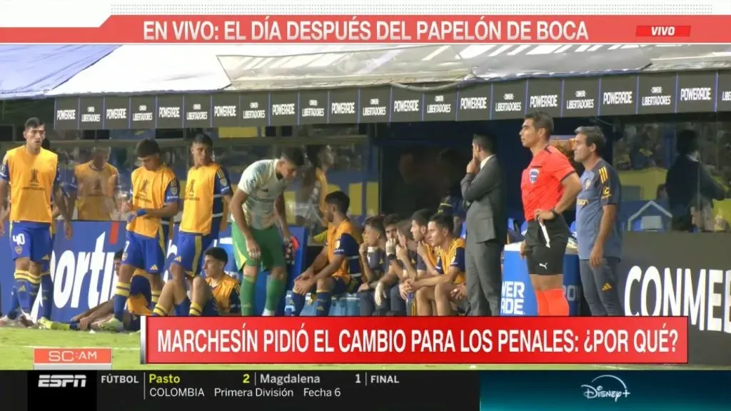 Brey se tuvo que preparar encima de la definición a penales