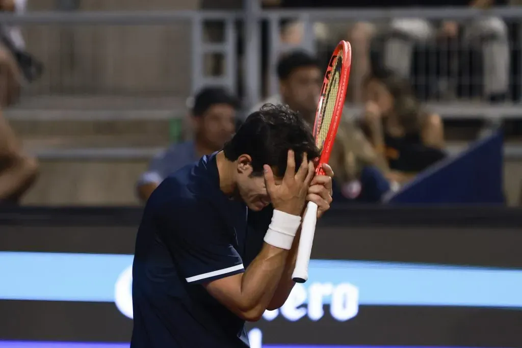 Se terminó la aventura de Cristian Garin en el Chile Open | Photosport