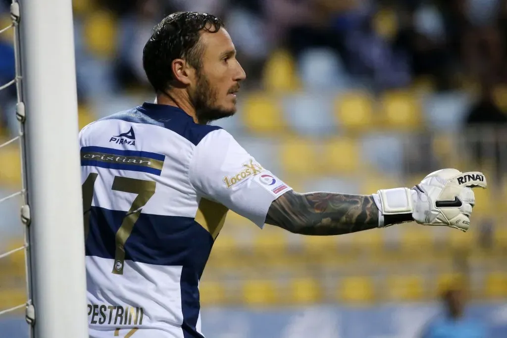 Cristian Campestrini en Everton de Viña del Mar en 2019. (Andrés Piña/Photosport).