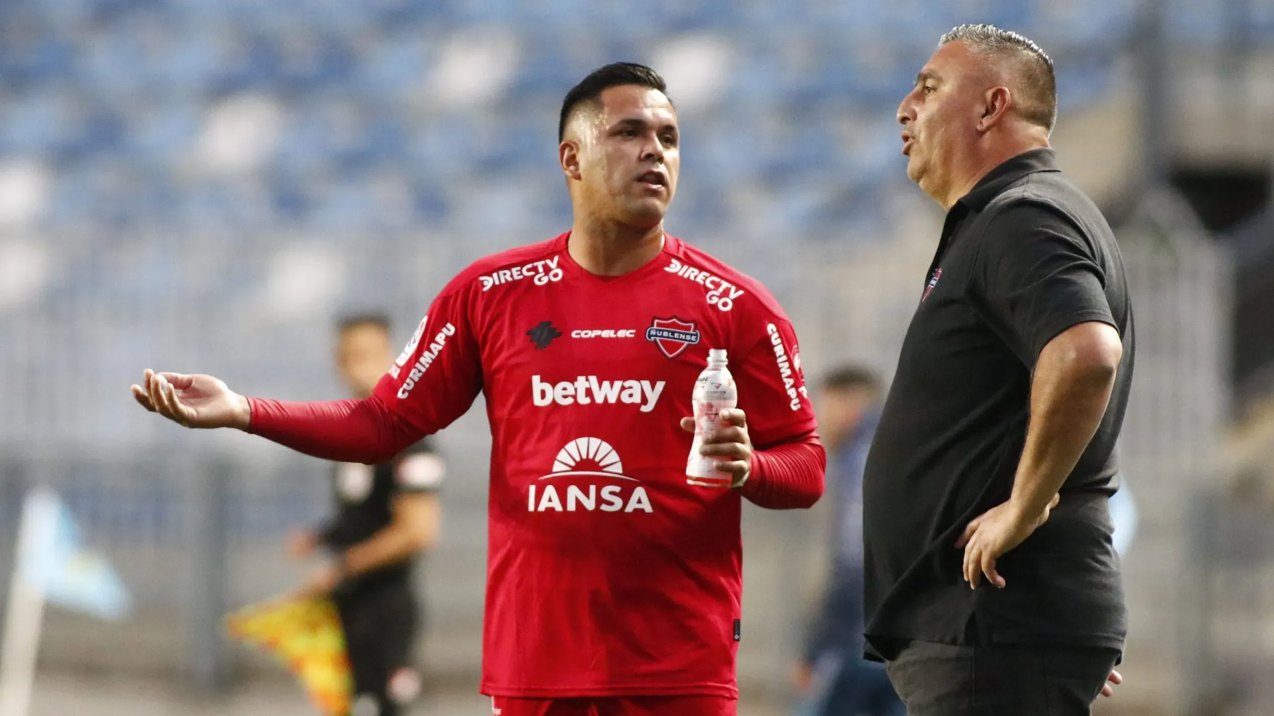 García y Vargas en su paso por Ñublense.