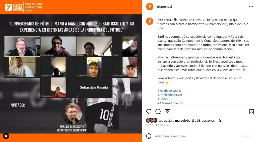 Captura Instagram.