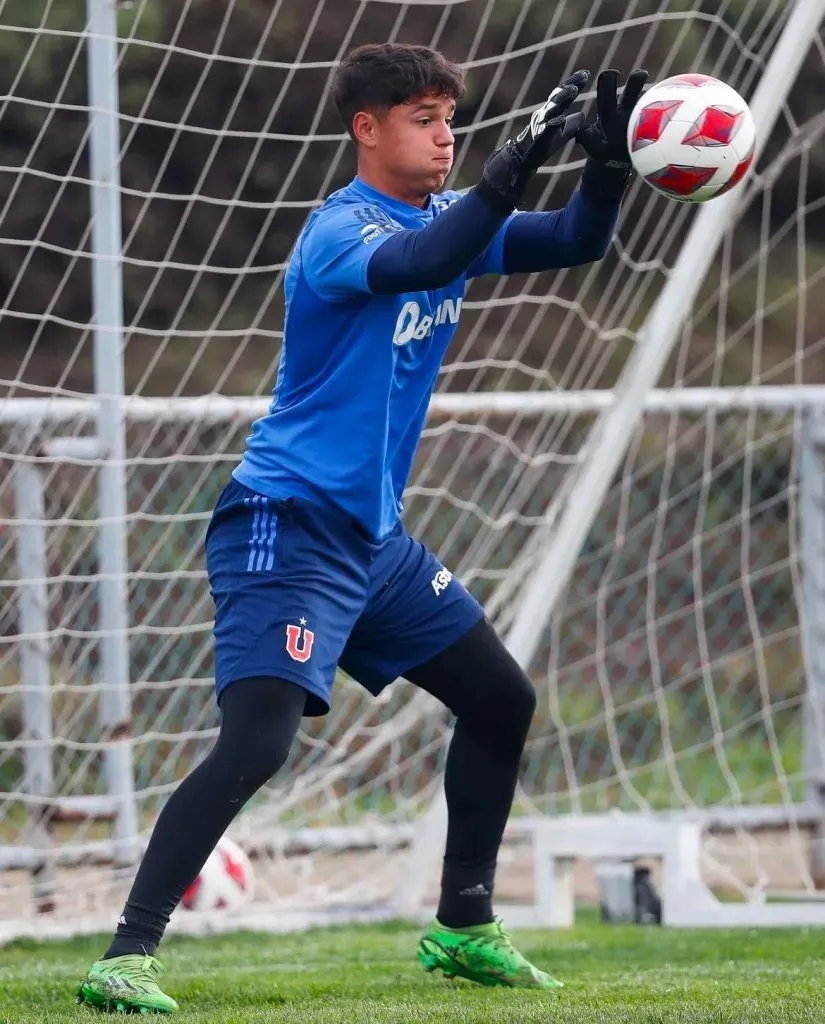 Ignacio Sáez quiere sumar minutos en U de Chile para el Mundial Sub 20. Foto: U de Chile.