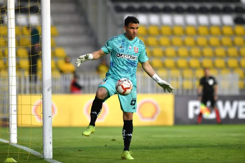 Cristopher Toselli vuelve a jugar en U. de Chile. Imagen: Photosport