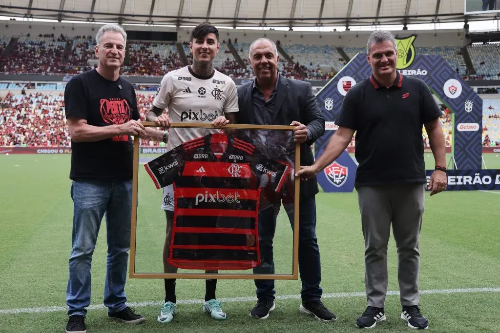 Erick Pulgar ha sido reconocido en Flamengo | Getty Images
