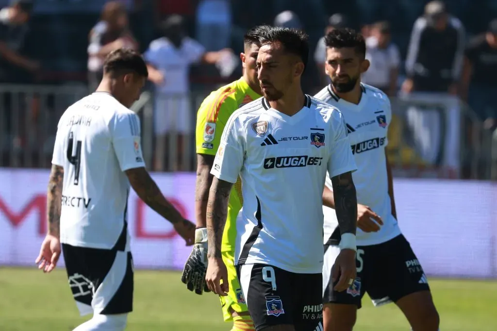 Javier Correa tuvo un partido para el olvido en Colo Colo. Foto: Eduardo Fortes/Photosport