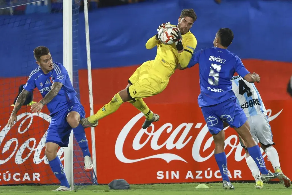 Mathias Bernatene, el portero de Magallanes. Tiene 24 años. (Felipe Zanca/Photosport).