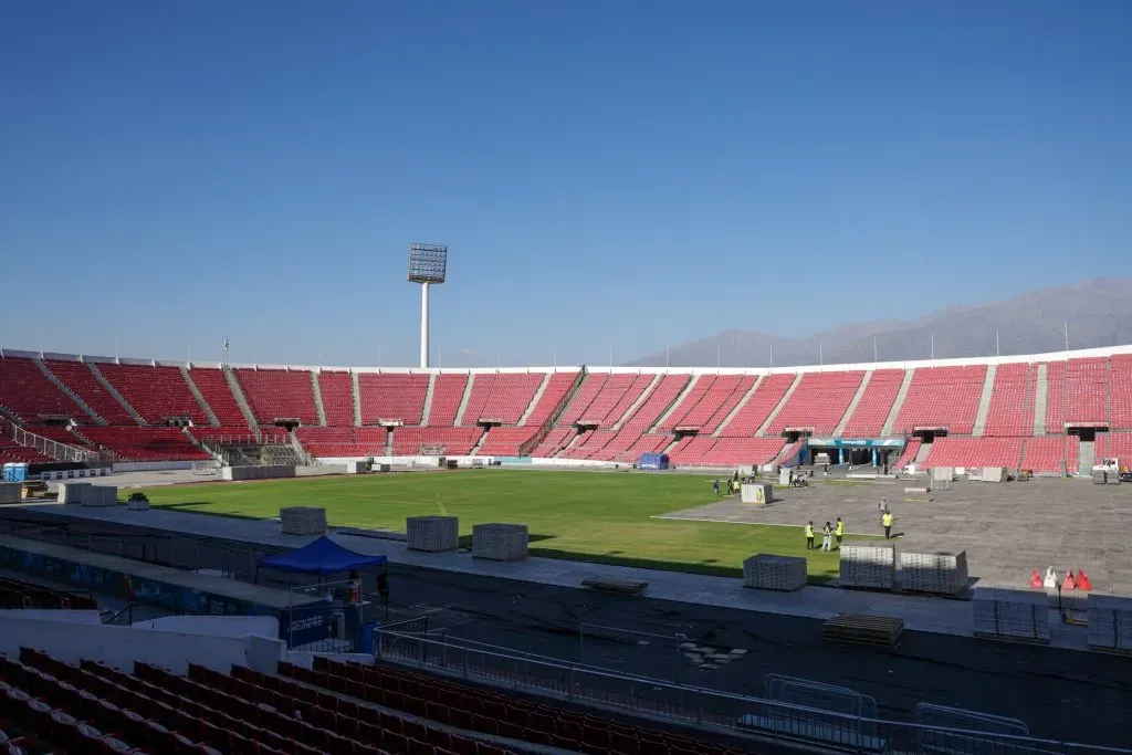Así está el Nacional tras el fallido show de Shakira. Imagen: IND