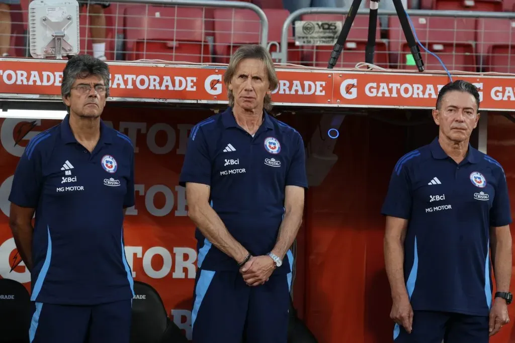 Ricardo Gareca fue muy criticado por su nómina. Foto: Dragomir Yankovic/Photosport