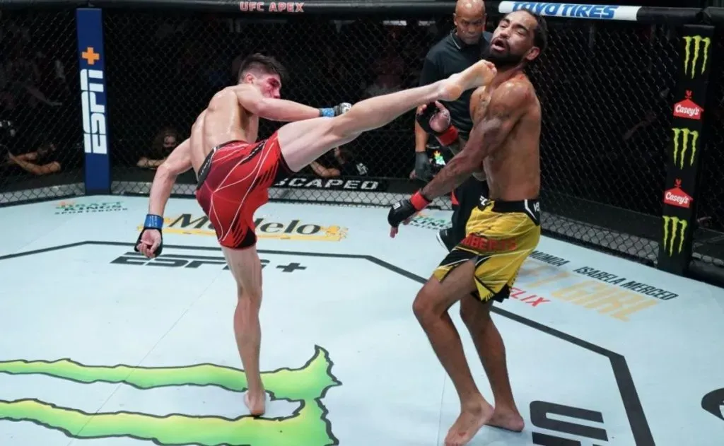 Ignacio Jaula Bahamondes quiere seguir haciendo historia en el UFC. Foto: UFC.