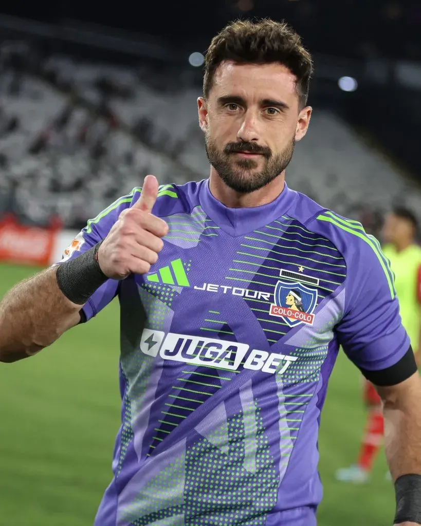 Fernando de Paul será titular en Colo Colo justo cuando Brayan Cortés pasa por su peor momento. Foto: Colo Colo.