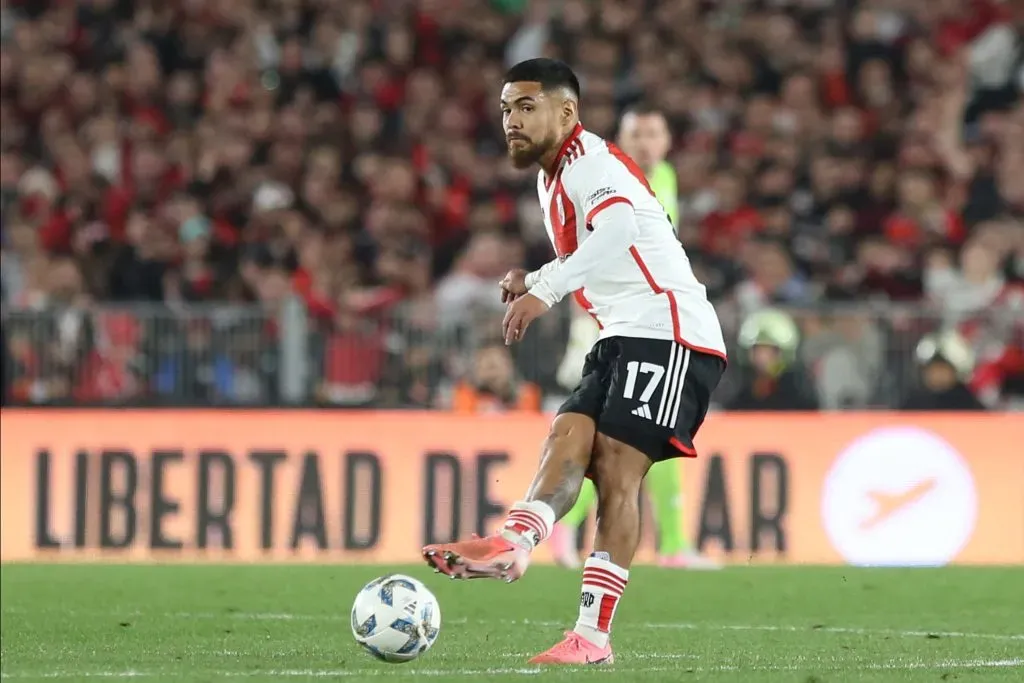 Paulo Díaz no está pasado por el mejor de los presentes en River Plate. | Foto: Photosport.