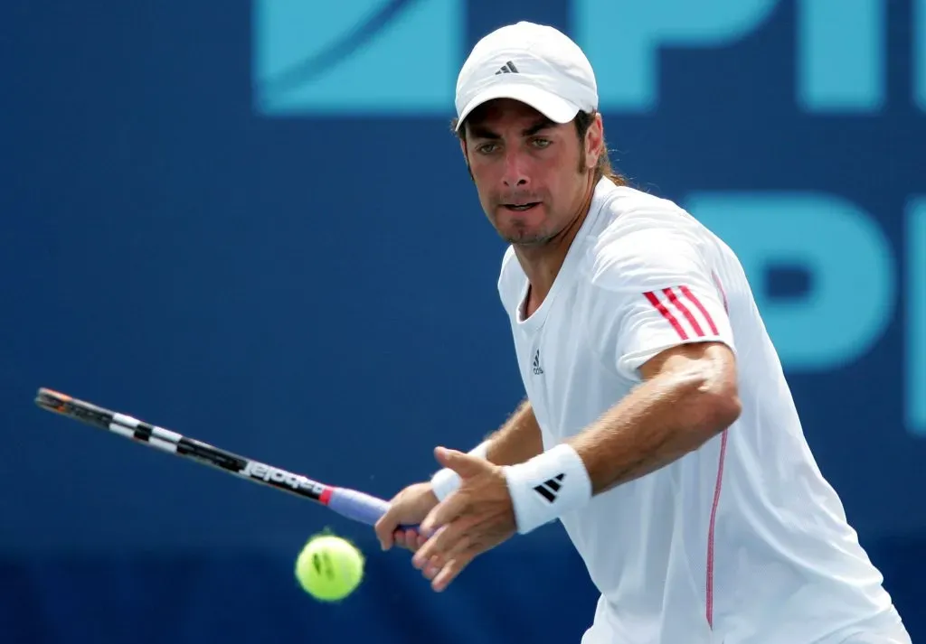 Nicolás Massú no pudo ganar el ATP de Viña. (Photo by Matthew Stockman/Getty Images)