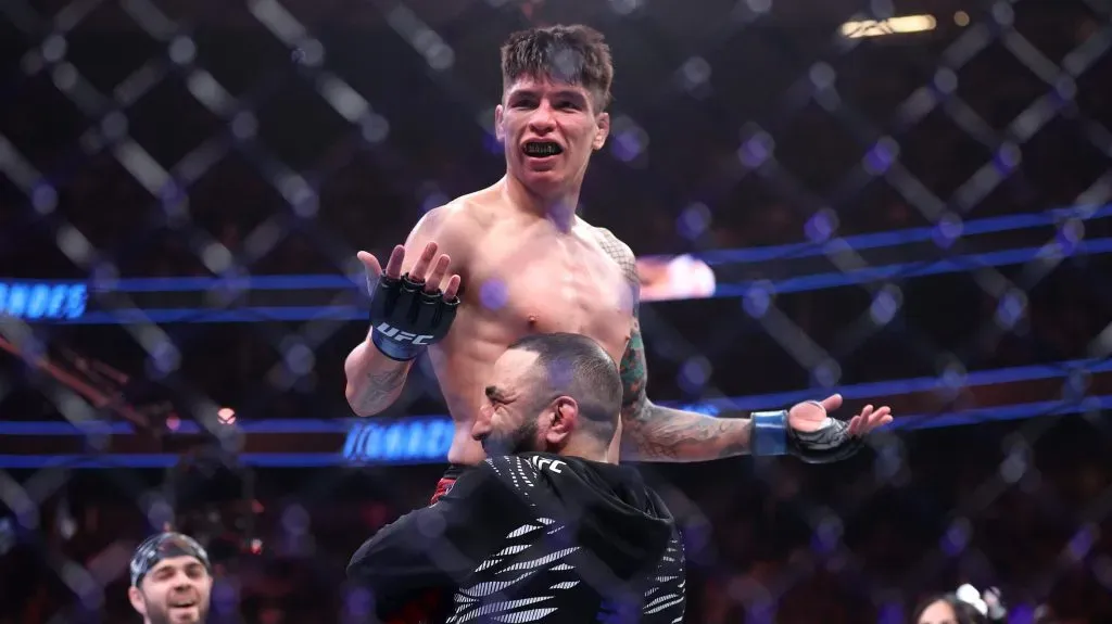 Belal Muhammad se volvió loco con el triunfo de Ignacio Bahamondes en UFC. Foto: Getty Images.