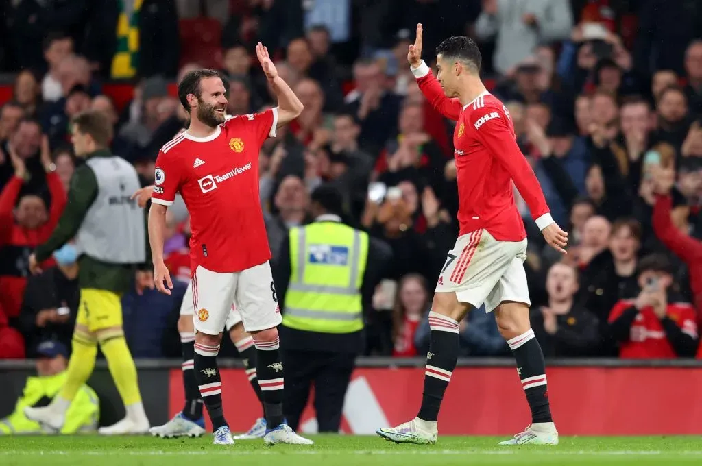 Juan Mata compartió camarín con Cristiano Ronaldo en el Manchester United