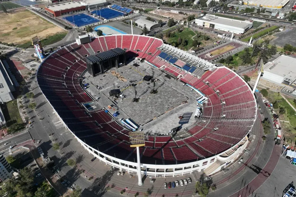 El Nacional está cerrado tras el fallido concierto de Shakira a espera del partido de La Roja contra Ecuador.
