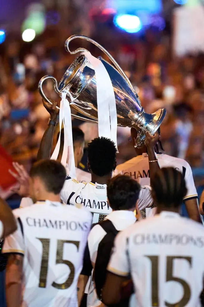 Real Madrid sigue firme en la defensa del título de la Champions League tras clasificar a cuartos en penales ante Atlético. Foto: Getty Images.