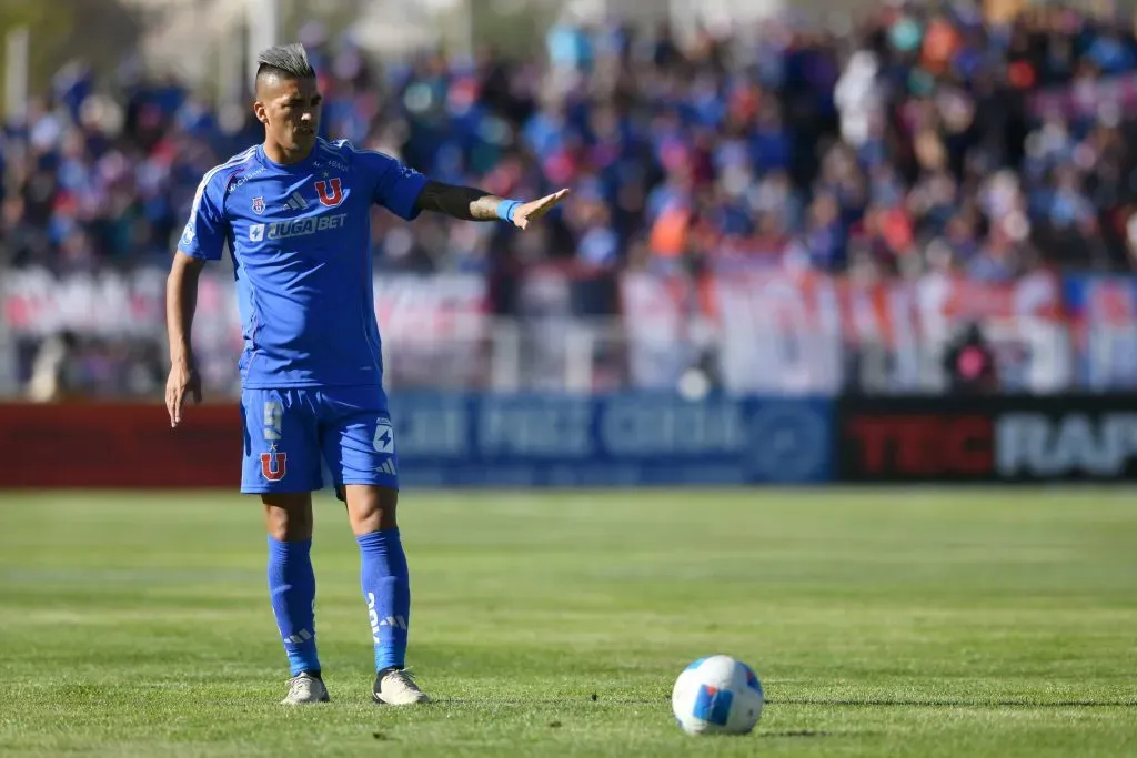 Leandro Fernández será banca en la U. Foto: Alejandro Pizarro/Photosport