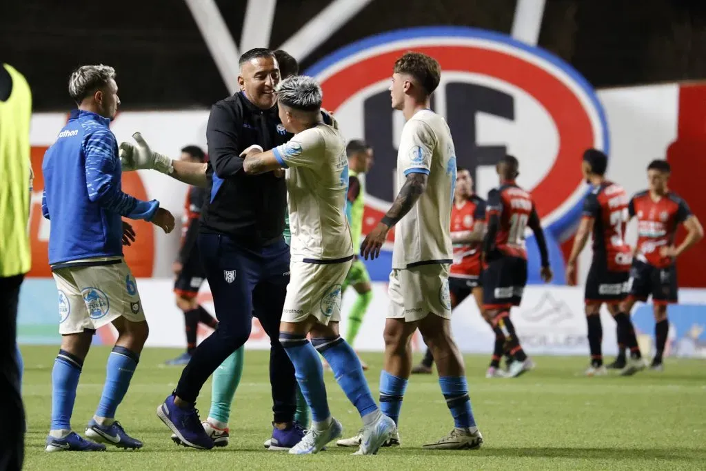 Jaime García tras la victoria ante Limache. Foto: Raul Zamora/Photosport